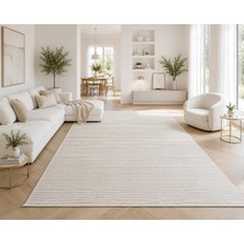 Luxess Halı Lima 1182 Krem Modern Akrilik Salon Halısı