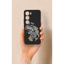 Vip Case Vivo V40 Lite 5g Uyumlu Self Made Desenli Silikon Kılıf
