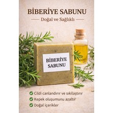 Herbliss Biberiye Sabunu Doğal - Katkısız | Saç ve Cilt Canlandırıcı & Dökülme Karşıtı