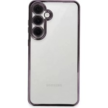 Dunai Store Newface Samsung Galaxy S24 Fe Kılıf Razer Lensli Silikon - Mor