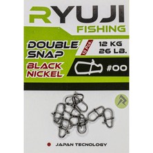 Ryuji Double Snap Klips (10 Adet)