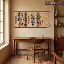 Akıllı Kağıt Kabe Tablo - Poster Dini (Model- 102)