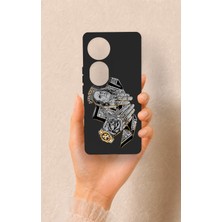 Vip Case Vivo V40 Uyumlu Self Made Desenli Silikon Kılıf