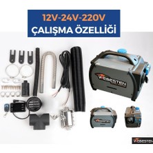 12V 5.5kw Dizel Isıtıcı Çanta Tip 12V-24V-220V