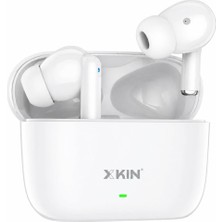 XKIN60 Tws Bluetooth Kulaklık – Anc &amp; Enc Gürültü Engelleme, In-Ear Kablosuz Kulaklık, Usb-C Hızlı Şarj, 24 Saat Pil Ömrü