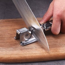Paslanmaz Çelik Masat Bıçak Makas Bileyici Bileme Aleti Kolay Bıçak Bileme Keskinleştirme Aparatı
