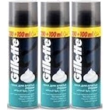 Gillette Tıraş Köpüğü Hassas Ciltler Için 300 ml  x 3 Adet