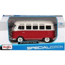 İlkyaz Fashion May 31956 Volksvagen Van Samba 1:25 Model Araba -Necotoys