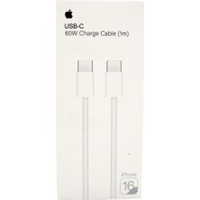 Rio Battery Apple Usb-C 60W 1 Metre Şarj Kablosu iPhone 16 Pro Max Uyumlu