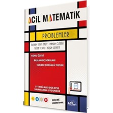 Akm Kitap Tyt Matematik Acil Problemler Acil Yayınları