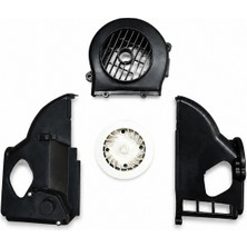 Sgm 50 cc Motor Koruma Kapağı Fan Dahil Set Mondial Arora Yuki Uyumlu