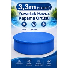 Hak-İş Oyuncak 3.3 M (330 Cm) Yuvarlak Havuz Kapama Örtüsü