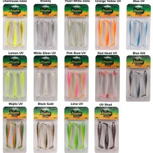 RYUJI Ryujı Panıc Shad 9cm, 5.5gr (3AD) Lemon Uv