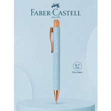 Danacı Kırtasiye Faber-Castell Polymatic Gold Edition Versatil Kalem 0,7 Açık Mavi