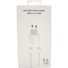 Rio Battery 35W Usb-C Güç Adaptörü ve Usb-C To C Kablo Seti