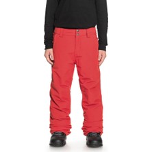 Quiksilver Estate B Erkek Çocuk Kırmızı Snowboard Pantolonu