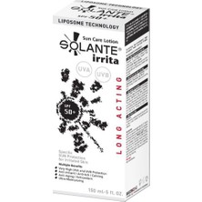 Solante Irrita Spf 50 Hassas Cilt Güneş Koruyucu Losyon 150Ml  ( İrriyasyonlu Uygulamalarda )