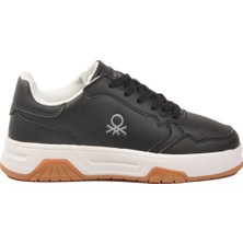 United Colors Of Benetton Siyah-Beyaz Unisex Spor Ayakkabı BNI-11220 G
