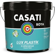Casati Lüx Plastik Mat Iç Cephe Duvar Boyası 3.5 kg Beyaz