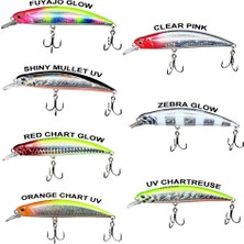 Ryuji Real Jerk Sinking 95MM 16GR Maket Yem Zebra Glow