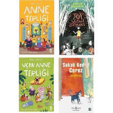 Timaş Çocuk 4-5-6.sınıf Okuma Seti Anne Terliği Uçan Anne Terliği Top Yutan Ormanı Sokak Kedisi Çerez 4 Kitap