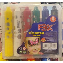 Ada Çanta Kırtasiye 6 Lı Yüz Boyası XR410008