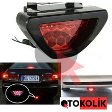 Onkar Fren Lambası F1 Üçgen Çakar Kırmızı 12V