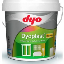 Dyo Dyoplast Silikonlu Silinebilir Mat Iç Cephe Boyası 15 L Beyaz