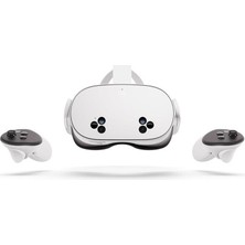 Meta Quest 3s 256 GB Beyaz Vr Sanal Gerçeklik Gözlüğü -Teşhir Ürünü (Kullanılmamış)