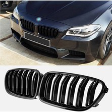 Ces Auto Bmw 5 Serisi F10 Uyumlu Çift Çıta Panjur Böbrek Seti Sıfır