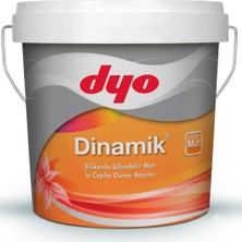 Dyo Dinamik Silikonlu Silinebilir Mat Iç Cephe Boyası 2.5 L Beyaz