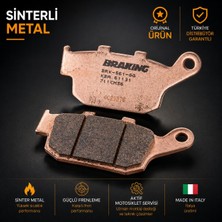 Braking Triumph Street Triple 675 (2008-2012) Sinterli Arka Fren Balatası