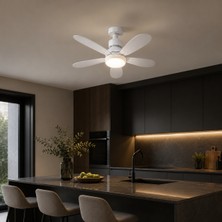 62 Watt 3 Farklı Renk Modlu Dimlenebilir Cata Lodos Kumandalı Fan LED Ampul