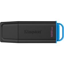 Kingston 128GB Portable USB 3.2 Gen 1 Datatraveler Exodia Black/blue