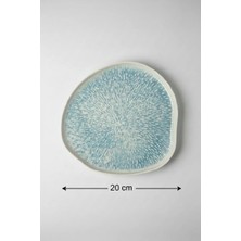 6'lı Vogue Pasta Tabağı 20CM Dijital Asel Rinart