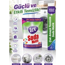 Tex Kireç Önleyici, Yumaşıtıcı Çok Amaçlı Temizlik Soda Matik Çok Amaçlı Temizlik 600 ml Güçlü Formül