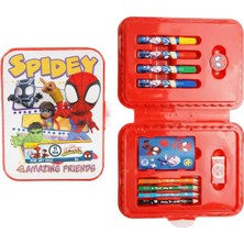 Sambro Spidey And His Amazing Friends Çantalı Mini Boyama Seti
