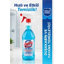 Aspirix Tex Güçlü Derz Temizleyici Kireç Çözücü Duşakabin ve Fayans Temizleyici