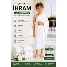 Sternen Glanz Medina Collection %100 Pamuklu 75X145 cm 500 Gram Çocuk Hac Umre Ihramı