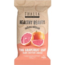 Thalia   Healthy&Beauty Pembe Greyfurt Özlü Doğal Katı Sabun - 100 gr