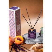 The Groove Peachy Vanilla 100 ml Kare Çubuklu Oda Kokusu Parfümü Mor Doux Desir