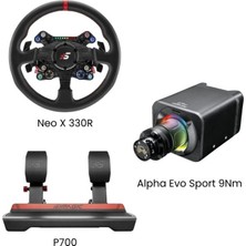 Simagic Alpha Evo Sport Neo x 330R P700 Direksiyon Seti Bundle