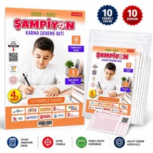 4. Sınıf Tüm Dersler 9+1 Karma Deneme Seti (Sayı Sayı Tüm Yılın Konularını Kapsar)