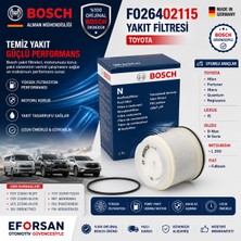 Bosch Orijinal F026402115 6000605426 Yakıt Filtresi Toyota Uyumlu