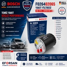 Bosch Orijinal F026402065 6420901652 Yakıt Filtresi Mercedes Uyumlu