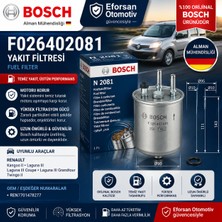 Bosch Orijinal F026402081 7701478277 Yakıt Filtresi Renault Uyumlu