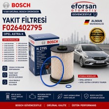 Bosch Orijinal F026402795 13539108 Yakıt Filtresi Opel Uyumlu