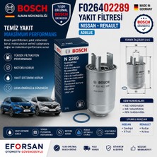 Bosch Orijinal F026402289 16400HV80A Yakıt Filtresi Nissan Renault Uyumlu