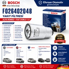 Bosch Orijinal F026402048 0077362339 Yakıt Filtresi Alfa Romeo Fiat Uyumlu