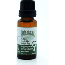 Botaniksan Tesbih Ağacı Neem Yağı 20 ml Soğuk Sıkım Saf  Katkısız